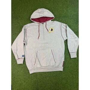 Washington‎ Redskins Hoodie Mens Large Gray Pro Line American Football Team NFL
